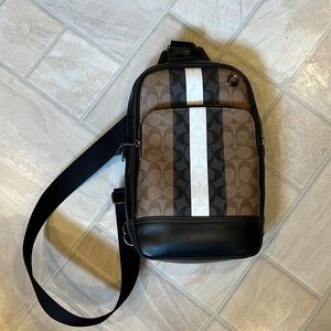 Coach cross body bag